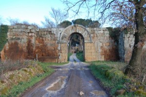 Falerii: Porta di Giove.