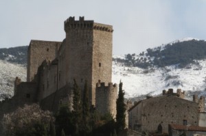 Castello di Itri nevicata 2010