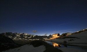 Notte al rifugio Vittori Emanuele