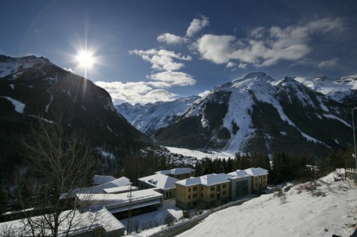 Cogne - Cogne in controluce