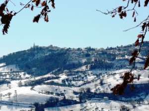 Gemmano - Panorama invernale