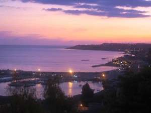 Sciacca al tramonto