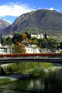 Il centro di Sondrio