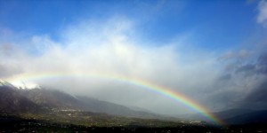 Arcobaleno su Senerchia - Media Valle del Sele