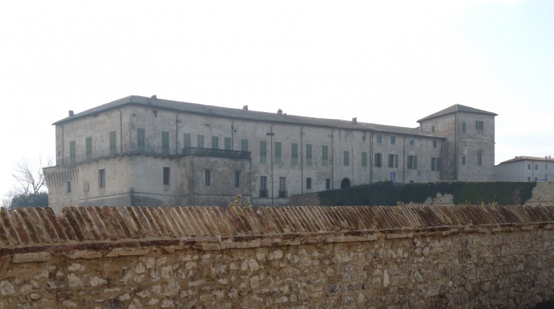 ''La Rocca Sanvitale dietro le mura'' - Sala Baganza