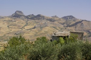 Milena casa CALIDDU, vista Monte San PAOLINO “Sutera”