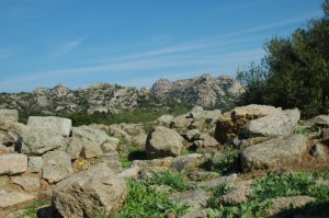 San Pantaleo - paesaggio con rocce