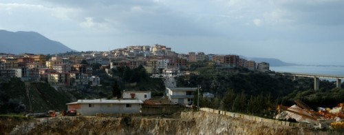 Cagnano Varano - Panorama oltre la cava