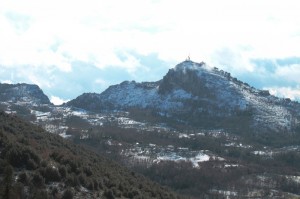 neve a Rocca d’Arce
