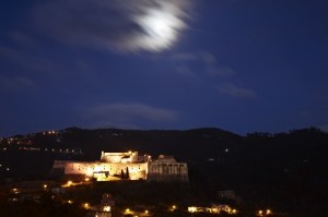 Castello di Malaspina  di notte