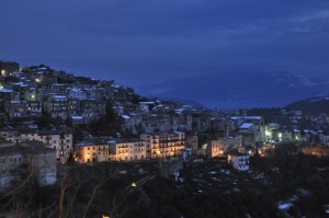Una gelida serata invernale a Segni