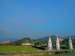 rezzato le colline con la villa fenaroli
