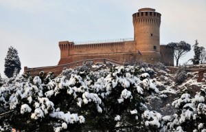 La rocca, la neve