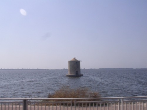 Orbetello - quel mulino in mezzo al mar...