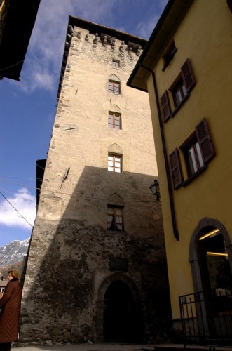 Bormio - Una torre in centro