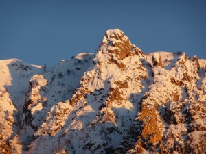 Crusinallo: gli ultimi raggi del sole sul monte!