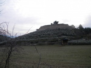 VEDUTA   POMERIDIANA  DI  UN  BORGO