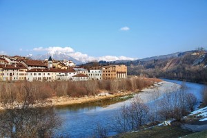 il Piave a Belluno