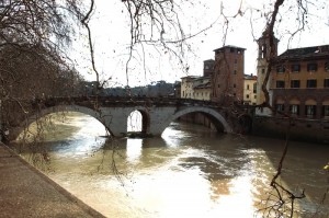 Torre Caetani all’Isola Tiberina