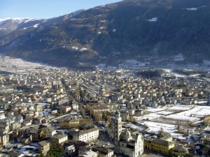 Tirano, in una splendida giornata di sole
