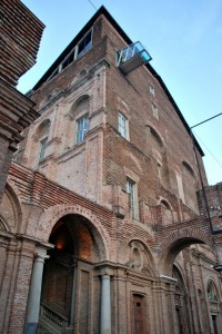 Castello di Rivoli - la facciata interna