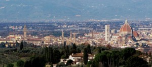 Firenze visto dalle colline di Bagno a Ripoli
