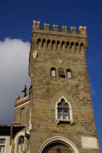 fantasmi sulla torre del castelletto di Scorcola