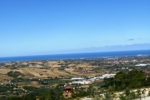 Da questo punto si vede il mare……