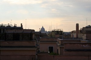 Sopra i tetti di Roma