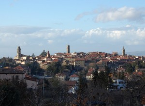 Vista di Castel del Piano