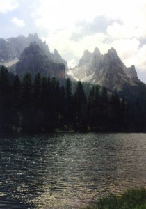 Braies, il suo lago, le sue montagne, come in sogno.