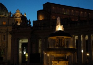 il colonnato di S.Pietro