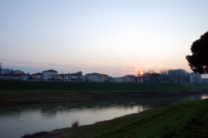 Quando il cielo si tinge di rosa