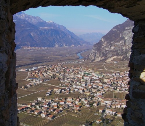 Besenello - Besenello visto dal castello Besenello - Besenello visto dal castello