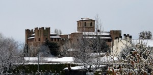 Un castello in bianco