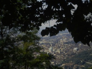 panorama dal colle Cidneo