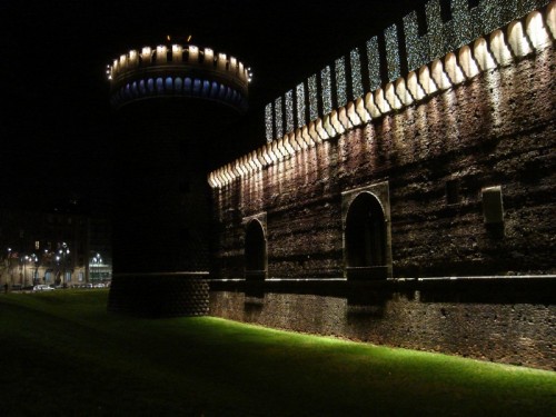 Milano - Castello di notte 2