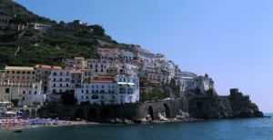 la parte orientale di Amalfi
