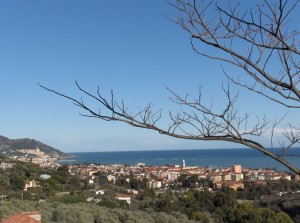 il mare davanti a Cervo