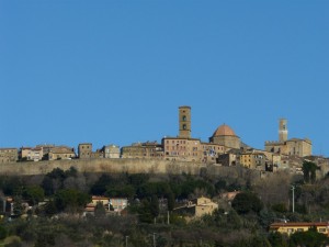 Arrivando a Volterra