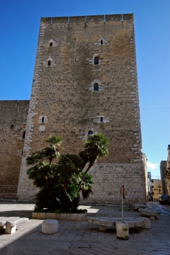 Gioia del Colle - la torre dell'imperatrice nel castello federiciano a Gioia del Colle