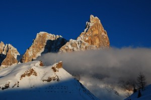 il cimon al tramonto