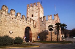 Le mura di protezione del Castello di Soave