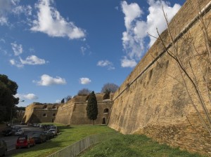 Le mura Aureliane nel tratto da porta Ostiense (p. S. Paolo) a porta Ardeatina