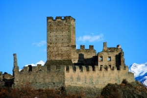 Su un promontorio roccioso