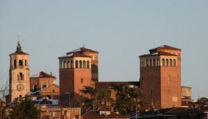 le torrri del castello di Acaja