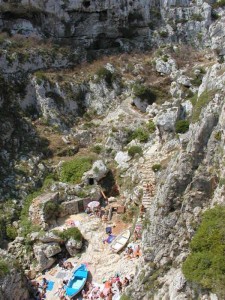 La gravina sul Canale del Ciolo