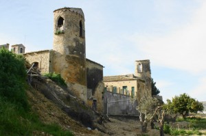 Castello lungo la statale Mazzarino Niscemi