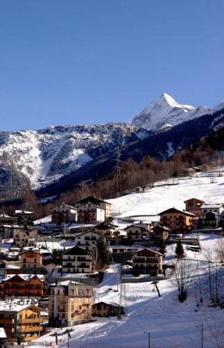 Caspoggio - Caspoggio e il Pizzo Scalino Caspoggio - Caspoggio e il Pizzo Scalino