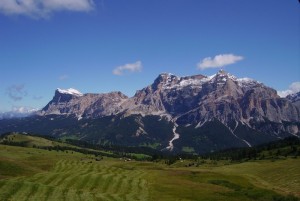 Panorama dai prati del Cherz